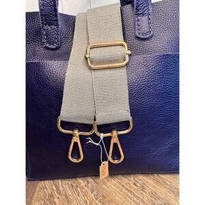 Crossbody Purse Gray Solid Bag Strap Guitar Strap NEW